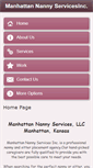 Mobile Screenshot of manhattannanny.net